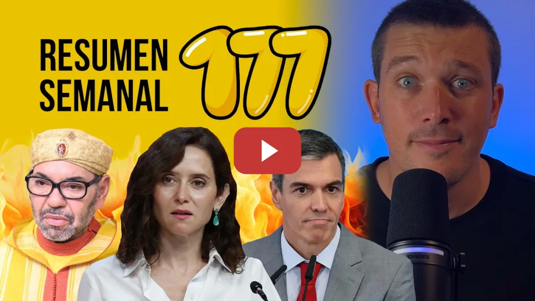 Embedded thumbnail for Arde España, el ático de Ayuso y la invasión de Ceuta #ResumenSemanal 177 | Miguel Charisteas