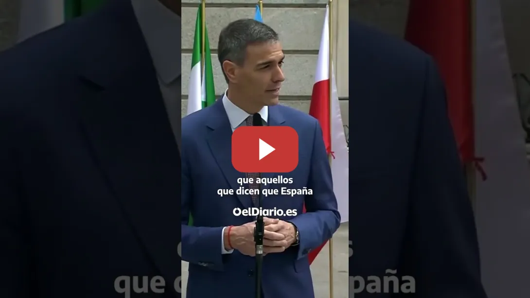 Embedded thumbnail for Sánchez, al PP y Vox: “Los que dicen que España es hoy una dictadura son los nostálgicos”