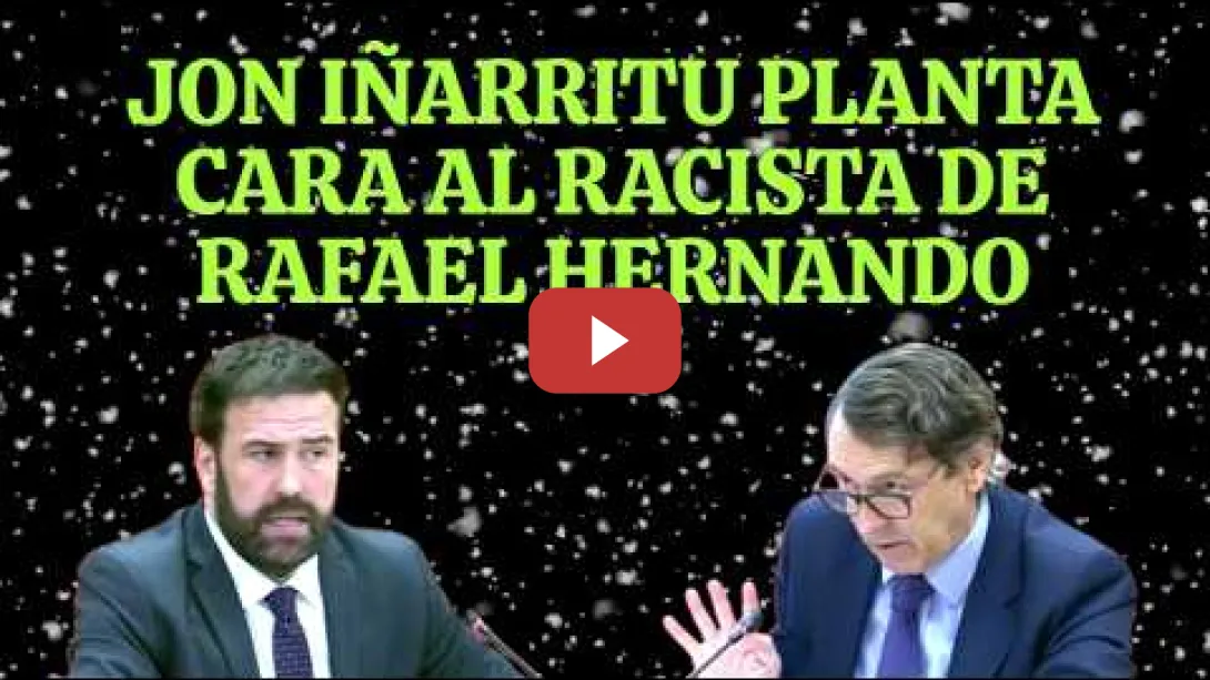Embedded thumbnail for Propuesta Racista de Rafael Hernando del PP en plena semana santa