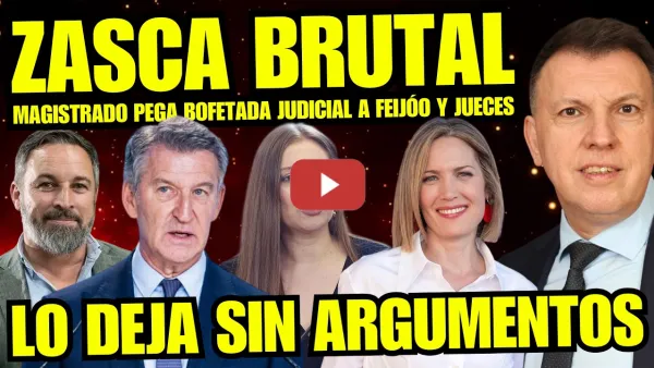 Embedded thumbnail for BRUTAL RAPAPOLVO DE JOAQUIN BOSCH A FEIJÓO POR PUCHERAZO ELECTORAL Y JUECES MANIPULADOS ¡HISTÓRICO!