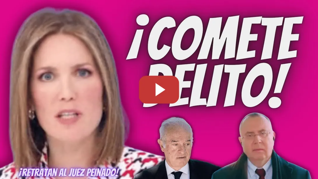 Embedded thumbnail for Catedrático “DESTROZA” al Juez Peinado (Audios Begoña Gómez) en el programa de Silvia Intxaurrondo