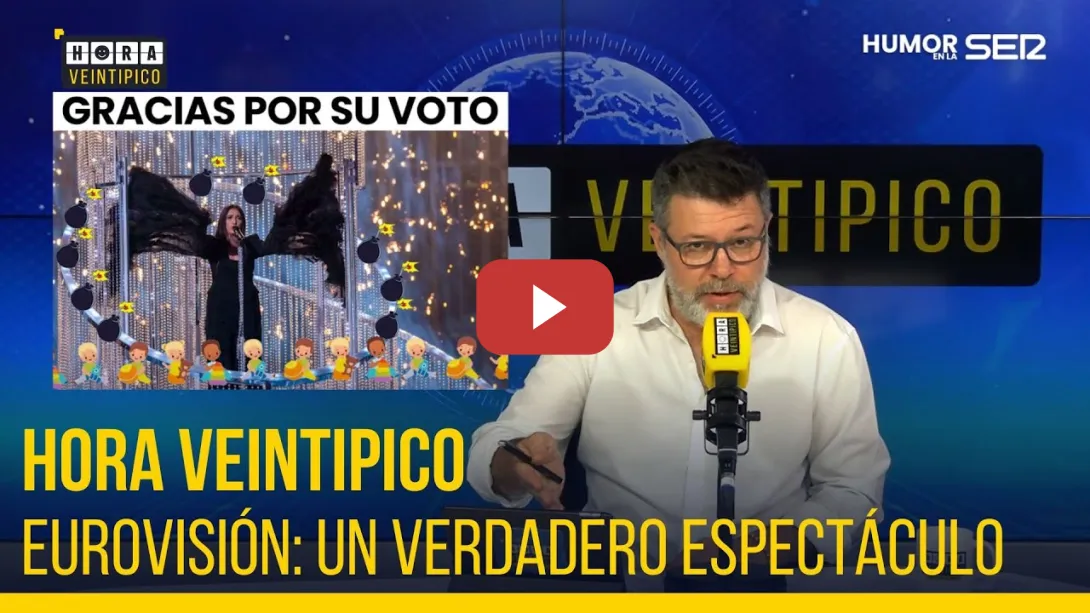 Embedded thumbnail for Hora Veintipico | Eurovisión: todo un espectáculo