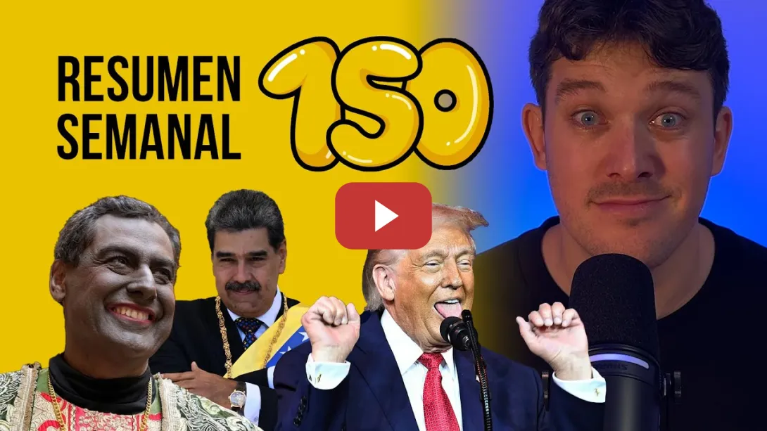 Embedded thumbnail for Año nuevo, Venezuela, Groenlandia y Juanma Moreno Baltasar #ResumenSemanal 150 | Miguel Charisteas