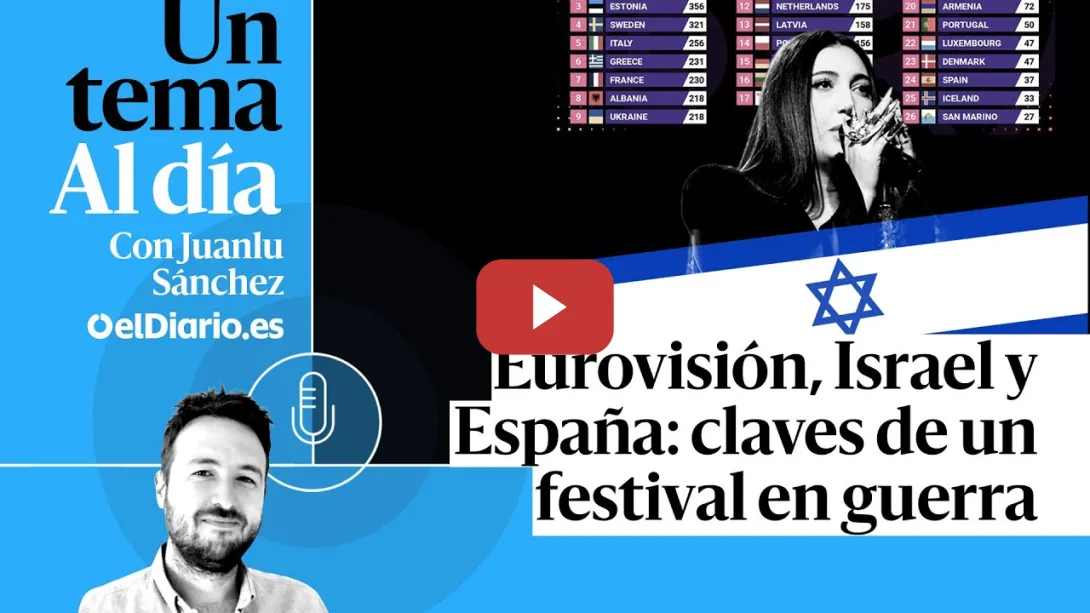 Embedded thumbnail for 🎙 PODCAST | Eurovisión, Israel y España: claves de un festival en guerra · UN TEMA AL DÍA