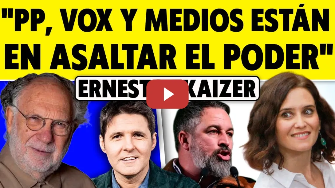 Embedded thumbnail for EKAIZER: “HAY OPERACIÓN DE ASALTO AL PODER”. CONVERSACIÓN CON CINTORA