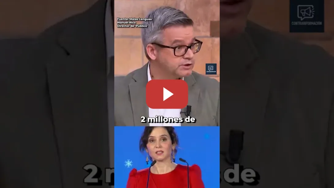 Embedded thumbnail for MANUEL RICO SEÑALA🎯: "Facturas falsas para ahorrarse impuestos" | EL PELOTAZO DEL NOVIO DE AYUSO