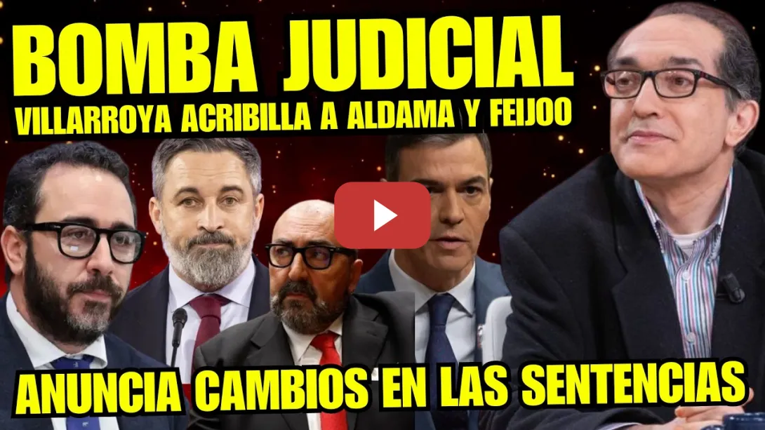 Embedded thumbnail for VILLARROYA ACRIBILLA a ALDAMA y PLANTEA SU FUTURO en la CÁRCEL CON NUEVAS LEYES "CORRUPTO"