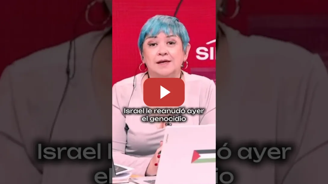 Embedded thumbnail for Gaza bajo fuego: 35 niñas y niños entre las víctimas del nuevo ataque israelí | Sinsonte