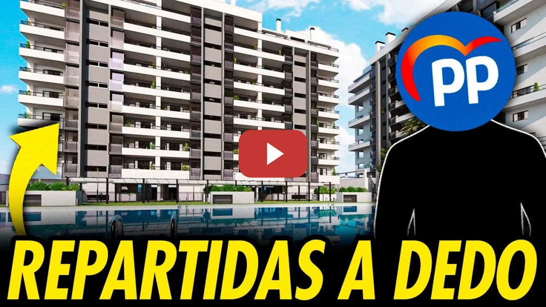 Embedded thumbnail for CRECE EL ESCÁNDALO DE LAS VPO DE LUJO DEL PP EN ALICANTE