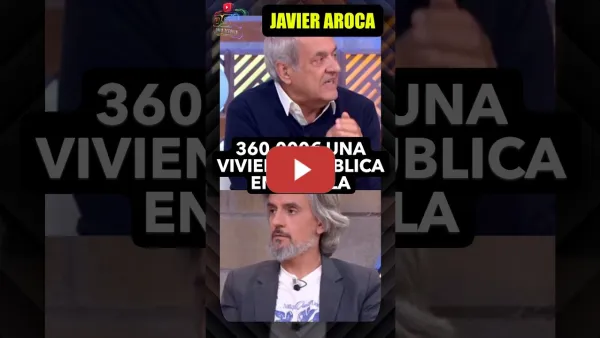 Embedded thumbnail for Javier Aroca, que levante la mano el sevillano que se pueda comprar una vivienda pública por 360k €