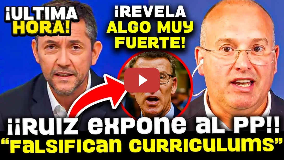 Embedded thumbnail for 💥¡ESCÁNDALO! PILLAN A TELLADO, MAZÓN Y MORENO BONILLA FALSIFICANDO SUS CURRÍCULUMS ACADÉMICOS