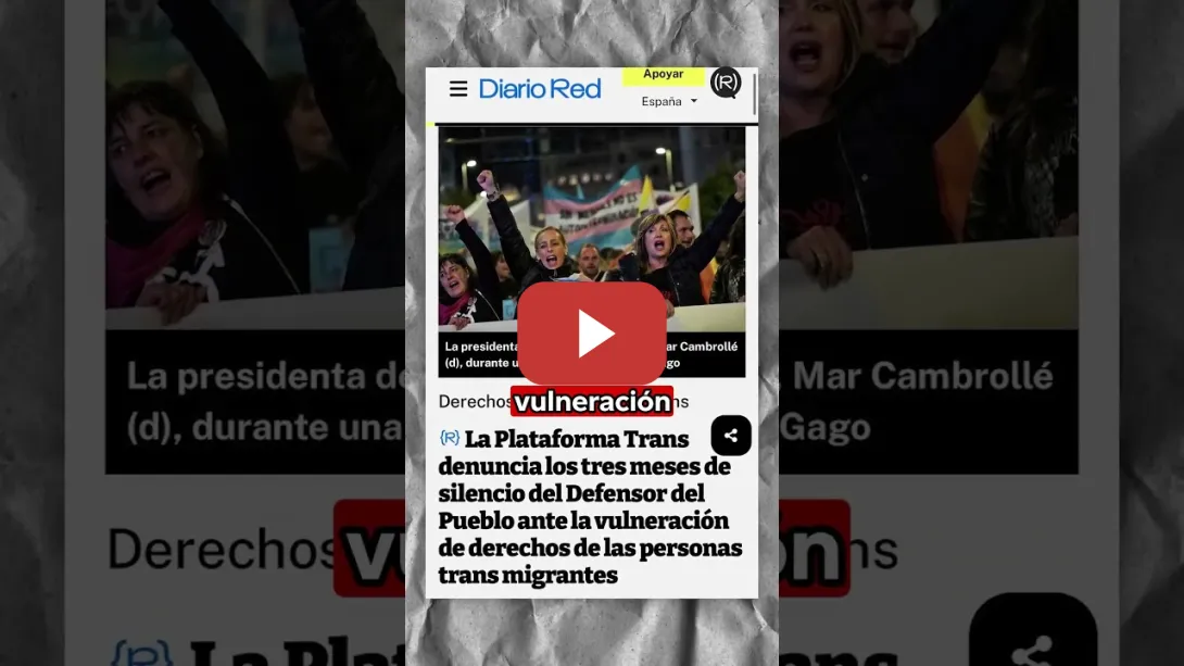 Embedded thumbnail for Respuesta a Santiago Segura sobre personas TRANS