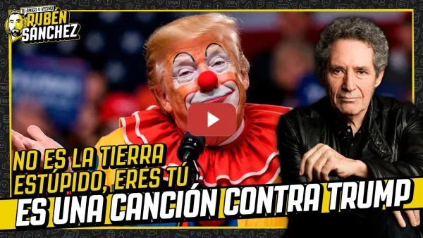 Embedded thumbnail for 'No es la tierra estupido, eres tú' es una canción CONTRA TRUMP Y EL CAPITALISMO | Miguel Ríos