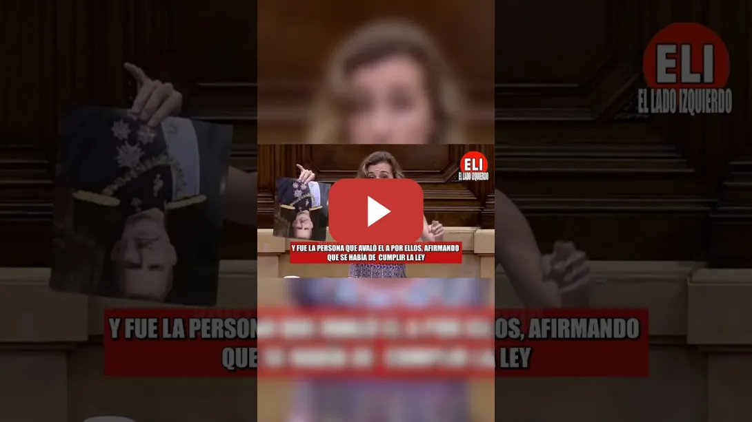 Embedded thumbnail for ¡NO TENEMOS REY!💢Dip. Laia Estrada ROMPE foto del Rey Felipe VI BOCABAJO #shortvideo