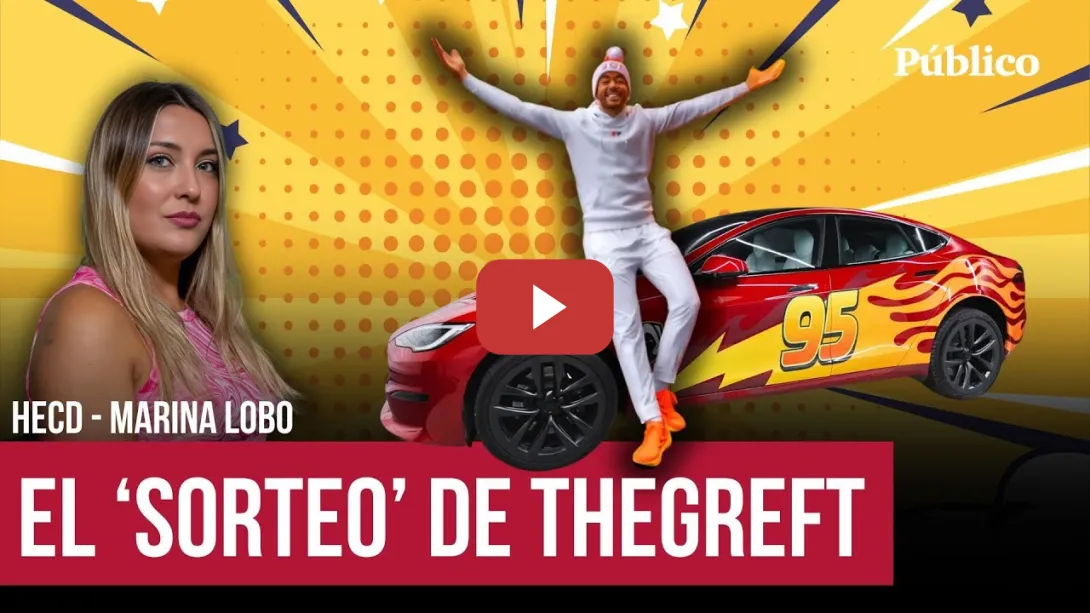 Embedded thumbnail for Marina Lobo desmonta el pufo del &#039;sorteo&#039; de TheGreft de su Tesla: en realidad es una rifa