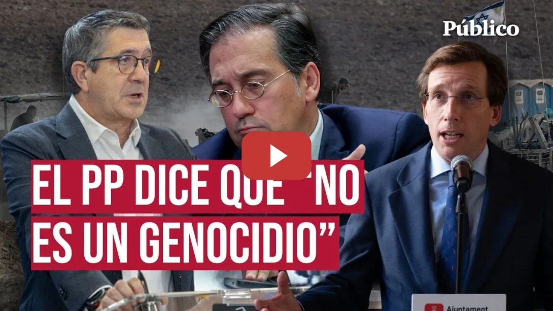 Embedded thumbnail for Así habla el Gobierno de &quot;genocidio&quot; mientras el PP busca ridiculizar las medidas de Sánchez