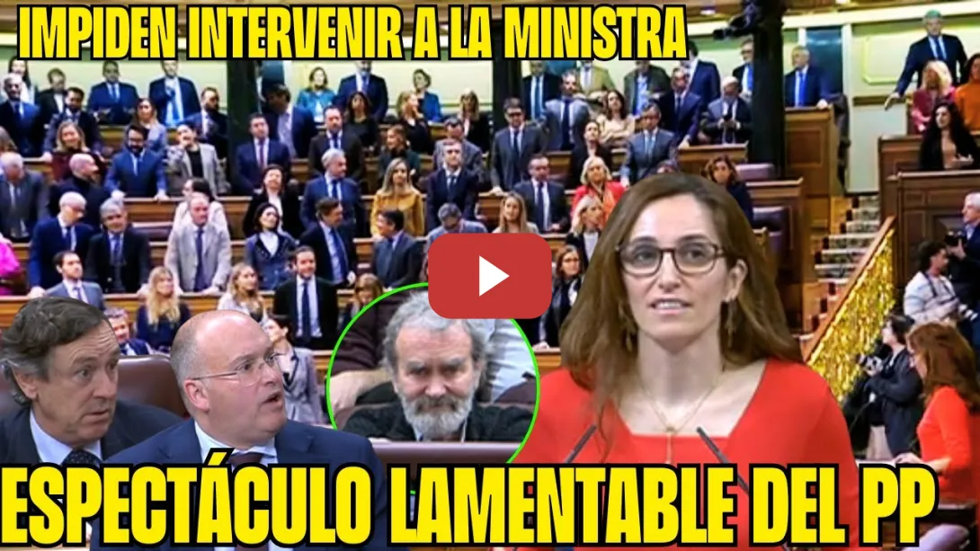 Embedded thumbnail for BOCHORNOSO ESPECTÁCULO de TELLADO ¡El PP CHILLA mientras habla MÓNICA GARCÍA! OVACIÓN FERNANDO SIMÓN