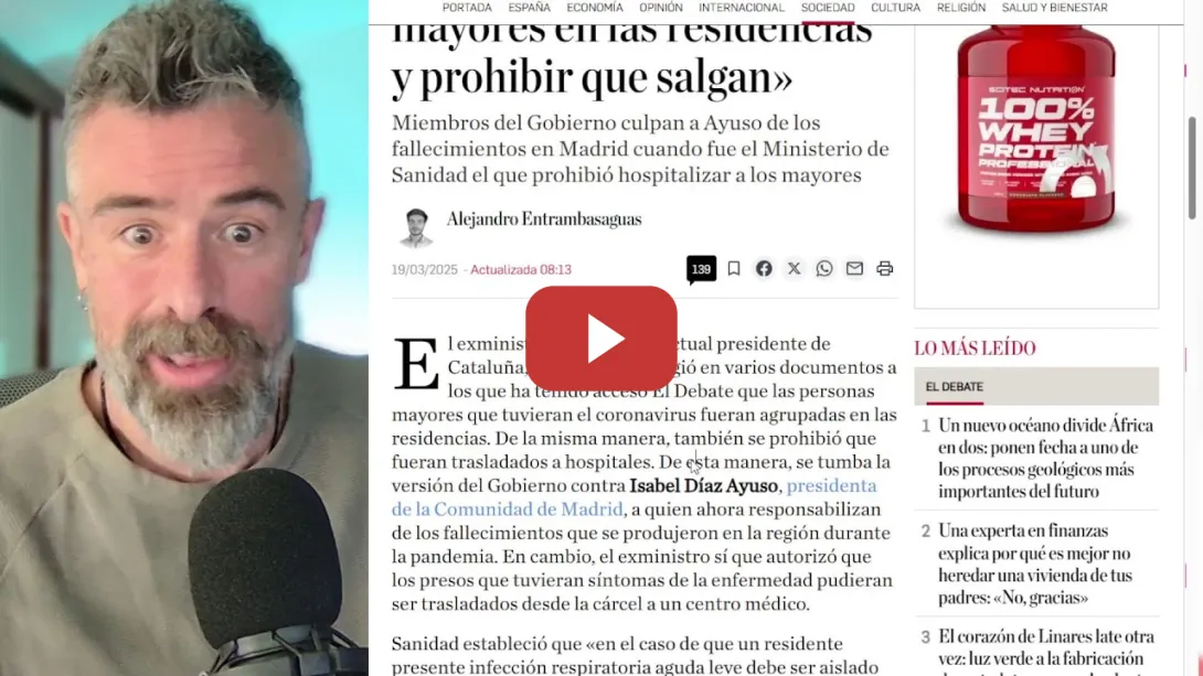 Embedded thumbnail for AYUSO se supera: AÚN MÁS IDA