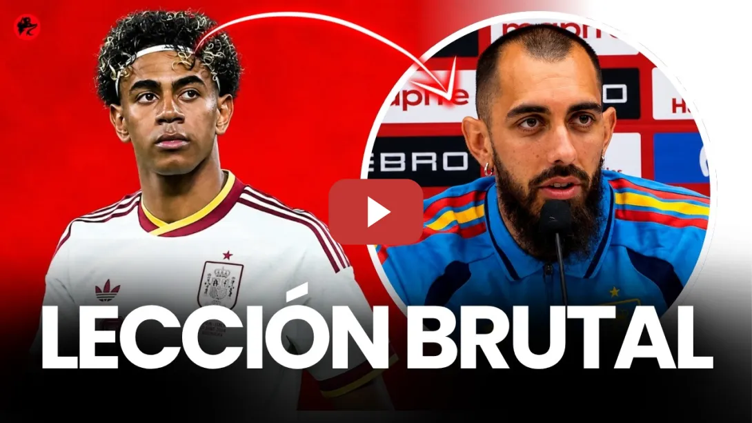Embedded thumbnail for BORJA IGLESIAS retrata a la prensa deportiva por LAMINE YAMAL... les dice esto