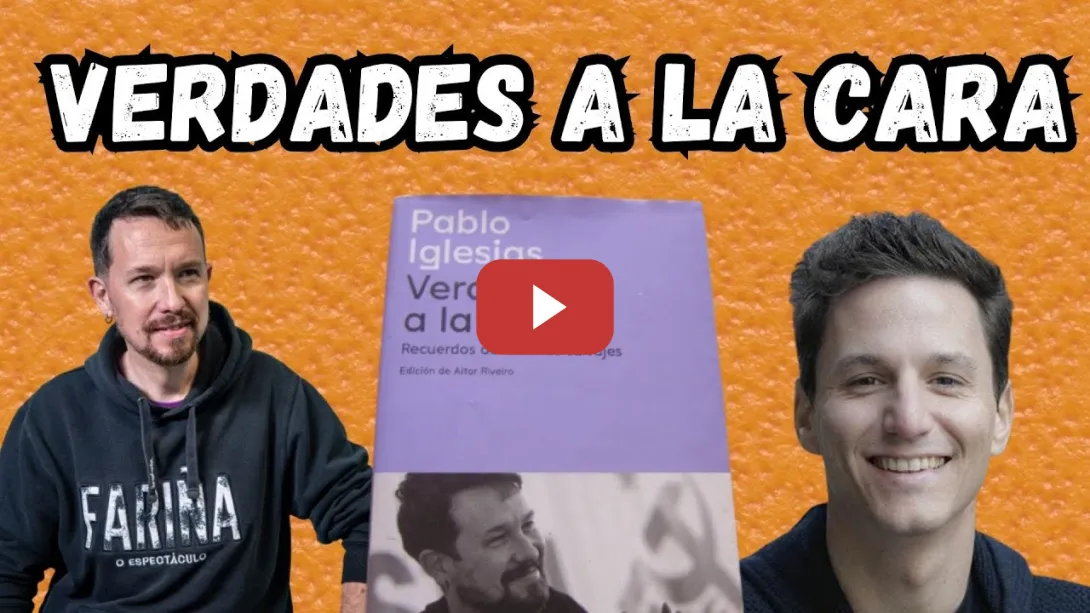 Embedded thumbnail for Presentación de &quot;Verdades a la cara. Recuerdo de los años salvajes&quot;. Pablo Iglesias y Aitor Riveiro
