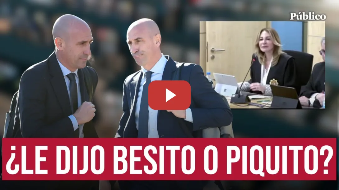 Embedded thumbnail for La fiscal del caso Rubiales estalla: &quot;¿Usted se saluda con sus amigos con un besos en los labios?&quot;