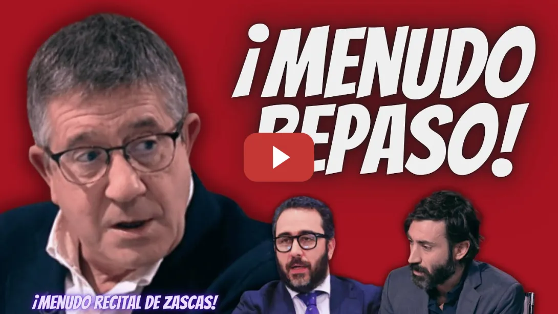 Embedded thumbnail for Patxi López “DESTROZA en DIRECTO” a un TERTULIANO PEPERO, a Víctor de Aldama y a los JUECES ULTRAS