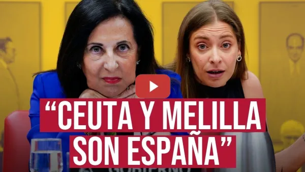 Embedded thumbnail for Así ha sido el choque entre ROBLES y MUÑOZ: "Ceuta y Melilla son españolas y son intocables"