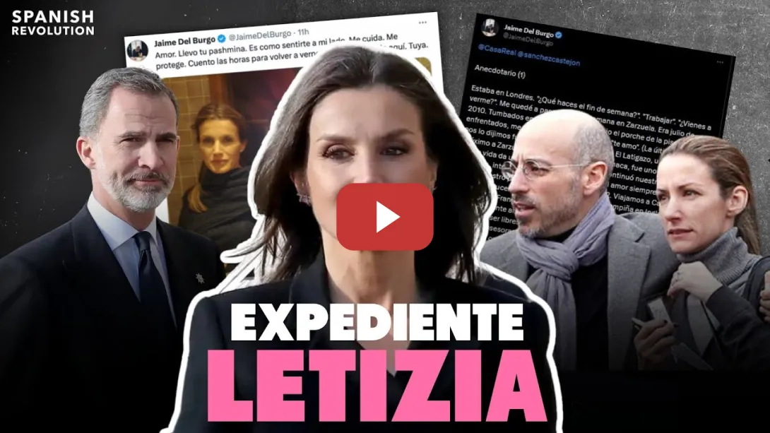Embedded thumbnail for Expediente Letizia. Marina Lobo y el último lío en la Casa Real: la polémica con Jaime del Burgo