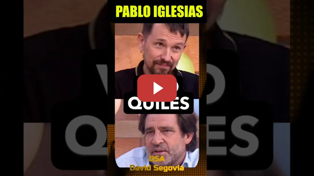 Embedded thumbnail for Pablo Iglesias. Vito Quiles y la policía.