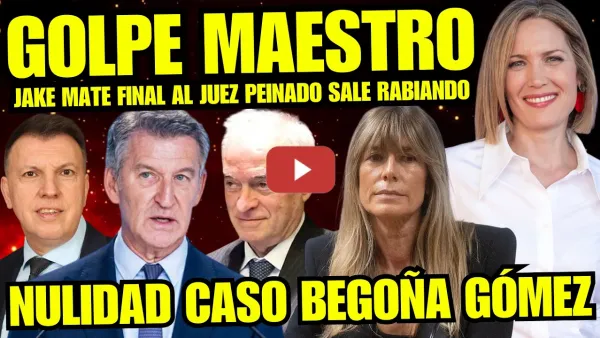 Embedded thumbnail for JAKE MATE AL JUEZ PEINADO "SILVIA INTXAURRONDO DESTAPA MANIOBRA ILEGAL" AYUSO CONTRA LAS CUERDAS
