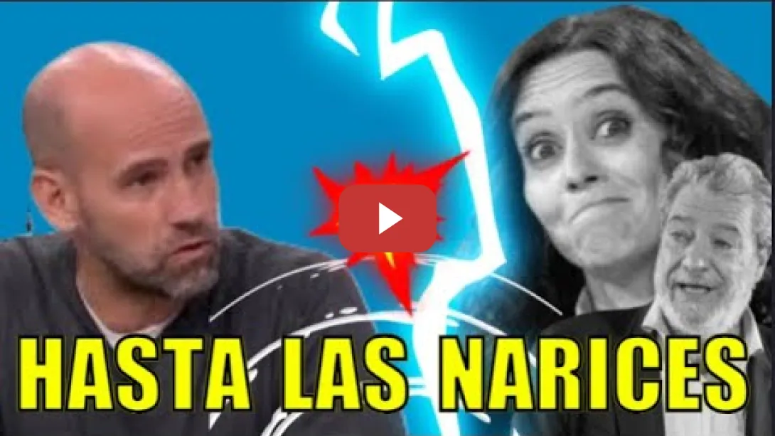 Embedded thumbnail for Gonzalo Miró explota contra Ayuso