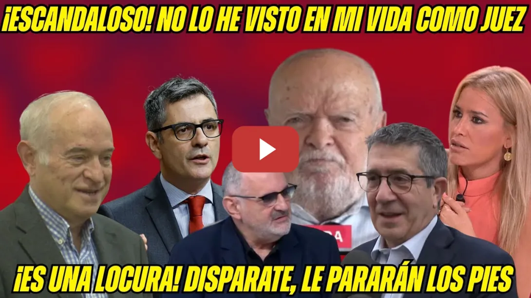 Embedded thumbnail for Martín Pallín y Arroyo FINIQUITAN JUEZ PEINADO: ¡PERSIGUE al PRESIDENTE SÁNCHEZ! MANIPUCIONES BURDAS