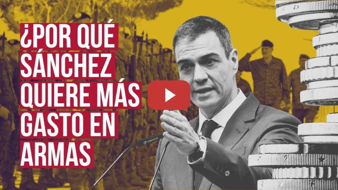 Embedded thumbnail for Esto es lo que se podría pagar con la subida del gasto militar anunciada por Sánchez