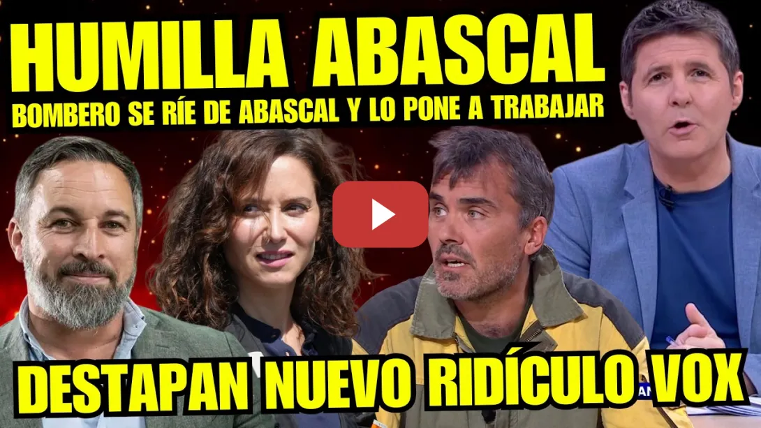 Embedded thumbnail for BOMBERO FORESTAL HUMILLA A ABASCAL POR VAGO Y PERRO “LE DABA UNA PALA Y LO PONÍA A TRABAJAR”