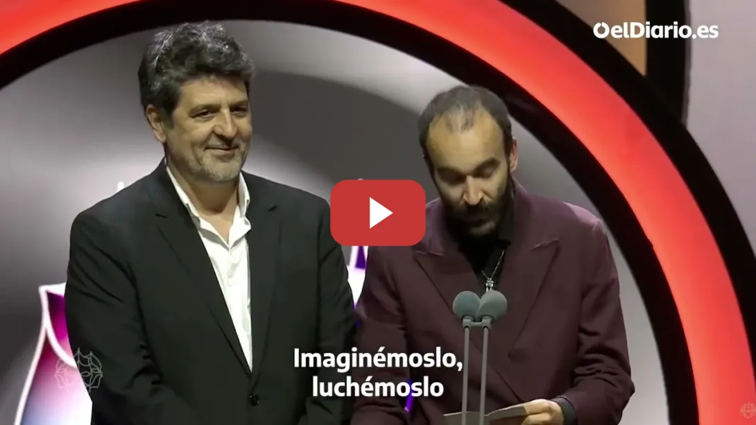 Embedded thumbnail for Eduard Sola en los Gaudí: “Imaginad un mundo sin genocidios ni p*t0s fascistas de m13rd4 gobernando”