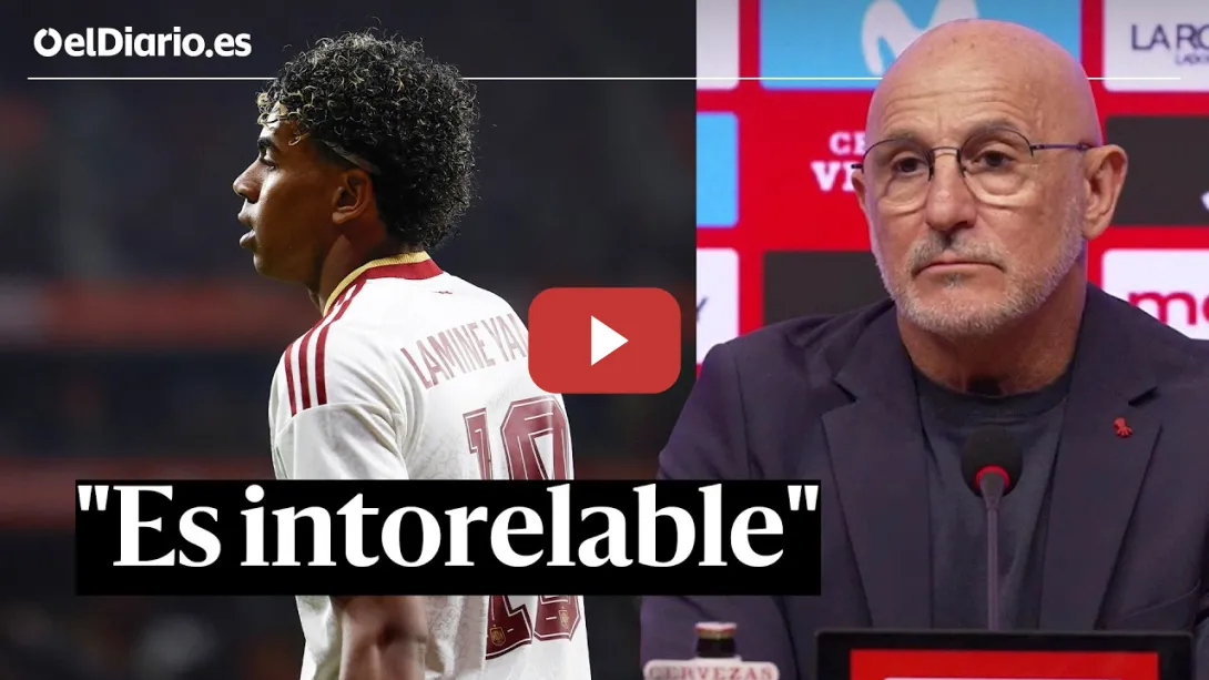 Embedded thumbnail for De la Fuente condena los insultos racistas: "Mi total y absoluta repulsa"