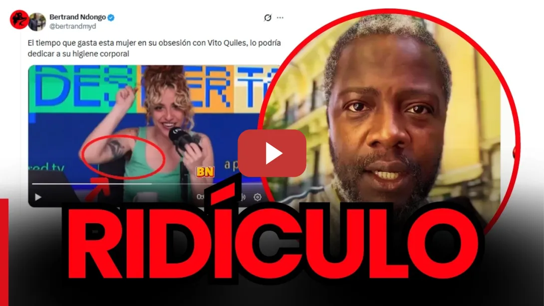 Embedded thumbnail for NDONGO intenta RIDICULIZAR a ALEJANDRA en redes... y le responde ESTO