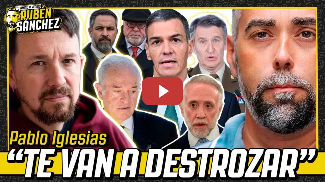 Embedded thumbnail for Entrevisto a PABLO IGLESIAS: Lecciones sobre EL PODER