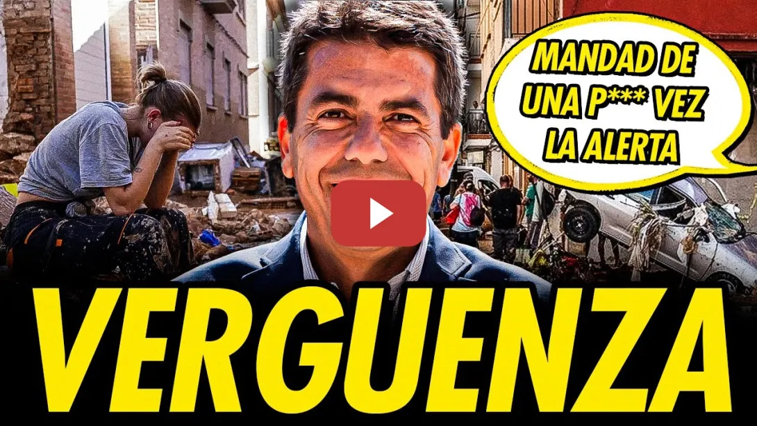 Embedded thumbnail for NEGLIGENCIA MORTAL: EL ESCÁNDALO POR LA ALERTA TARDÍA DE MAZÓN POR LA DANA