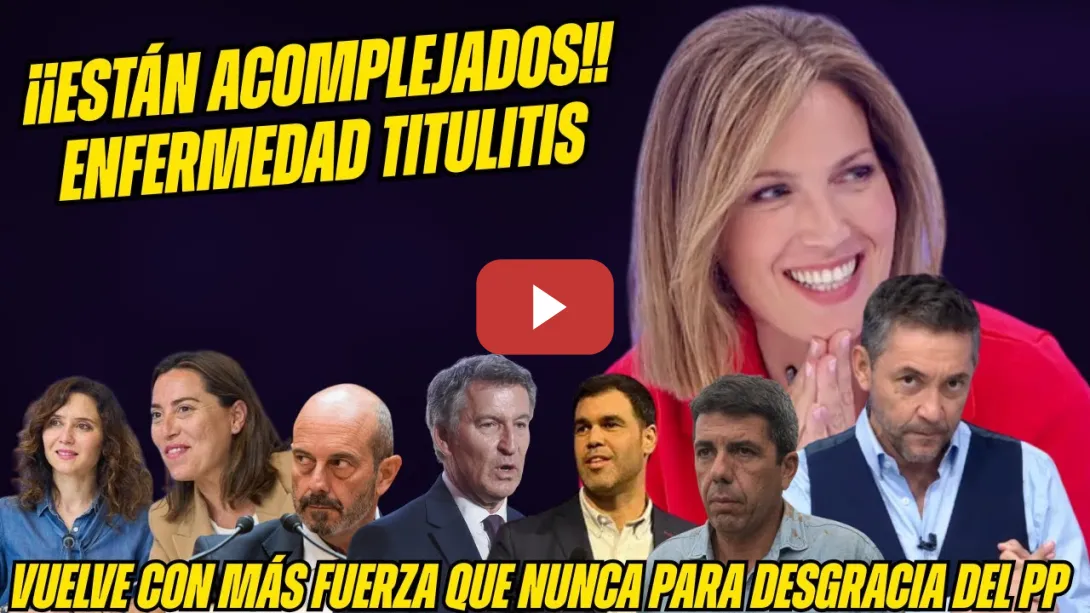 Embedded thumbnail for Silvia Intxaurrondo REGRESA y deja por los SUELOS a FEIJÓO, MAZÓN y MENTIROSOS del CURRÍCULUM del PP