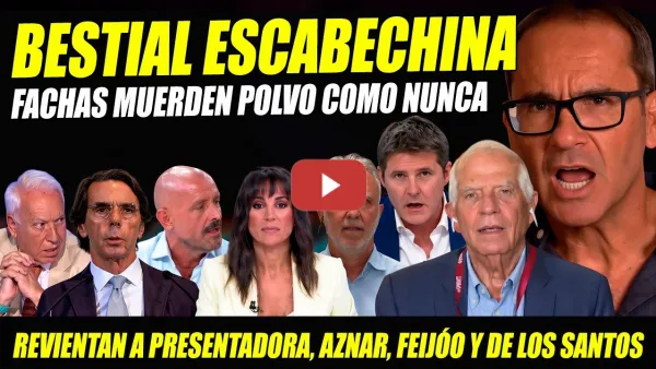 Embedded thumbnail for BESTIALIDAD: HUMILLAN A LUMBRERAS DE FEIJÓO Y LO MANDAN A Q SE CONFINE POR TONTO. EL FASCIO KO