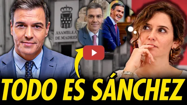 Embedded thumbnail for AYUSO OBSESIONADA CON PEDRO SÁNCHEZ. LA REINA DE LA TRANSPOSICIÓN