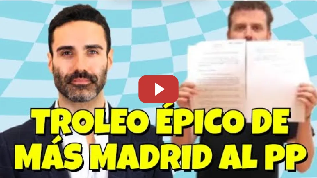 Embedded thumbnail for Troleo Épico al PP en la Asamblea de Madrid