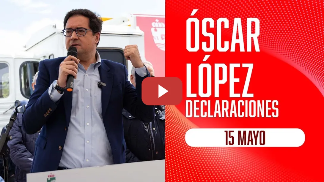 Embedded thumbnail for Declaraciones de Óscar López desde la Pradera de San Isidro