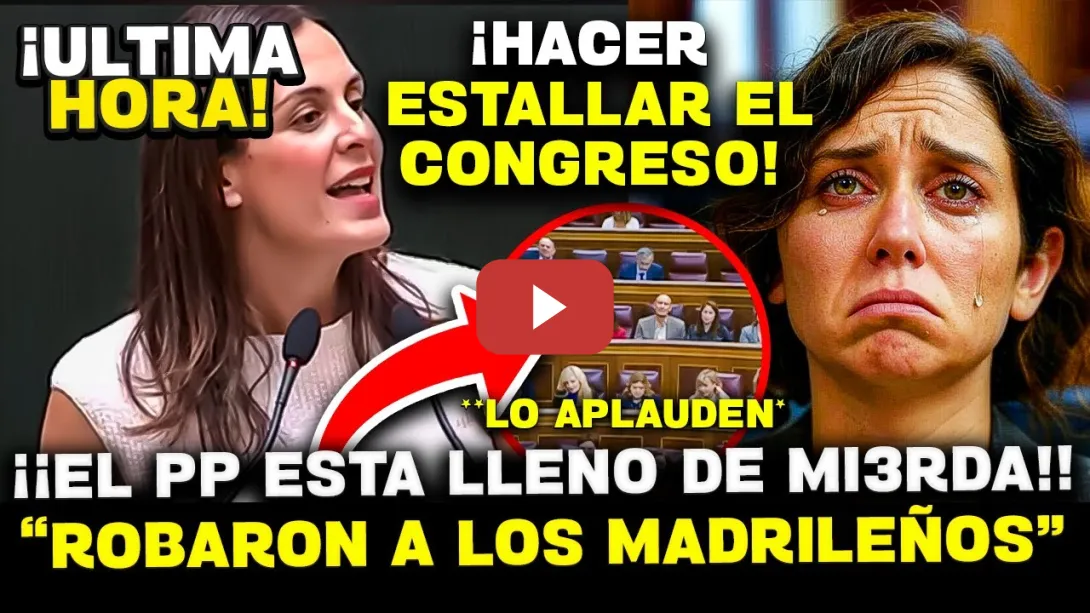 Embedded thumbnail for 💥 ¡DESTROZAN AL PP! EL ÚNICO PARTIDO CONDENADO POR CORRUPCIÓN QUIERE DAR LECCIONES