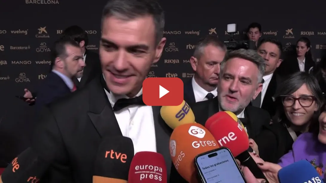 Embedded thumbnail for Pedro Sánchez reacciona a las palabras de Susan Sarandon: "Se está reconociendo a España"