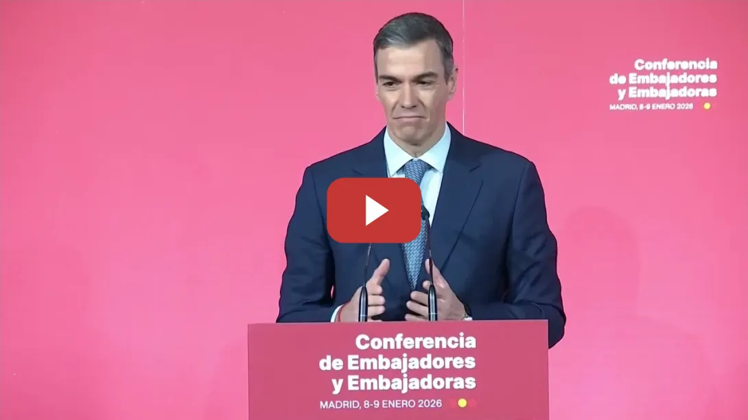 Embedded thumbnail for Sánchez garantiza que España ayudará a que los venezolanos decidan su futuro y no Estados Unidos