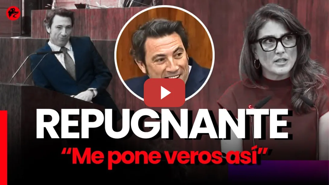 Embedded thumbnail for El comentario MACH*STA que un diputado del PP lanza a dos diputadas de Más Madrid (vergüenza ajena)