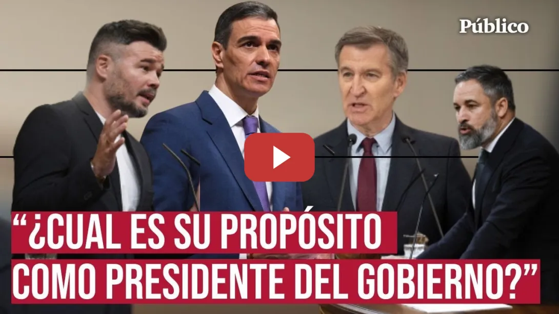 Embedded thumbnail for Sánchez responde a los ataques de Feijóo: &quot;Lo mismo entra papa y sale cardenal&quot;
