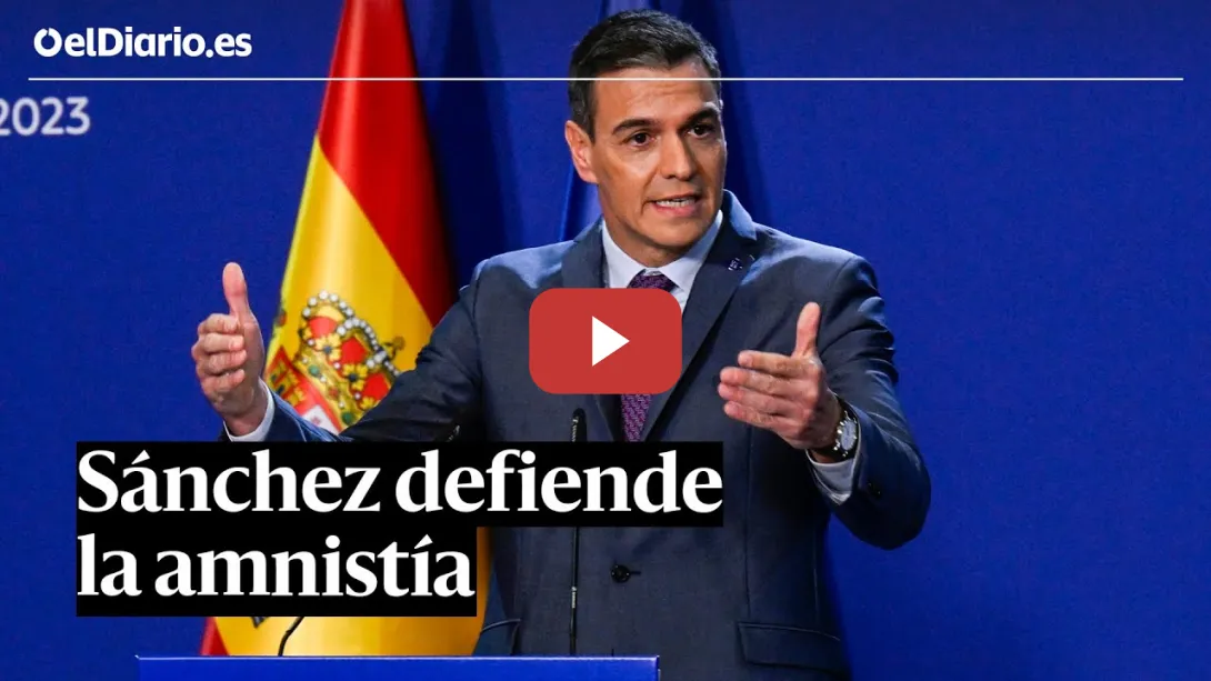 Embedded thumbnail for Sánchez ya habla de AMNISTÍA para &quot;superar las consecuencias judiciales de una de las peores CRISIS&quot;